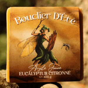 Bouclier d'Été - Eucalyptus citronné Argile Jaune