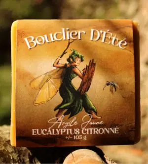 Bouclier d'Été - Eucalyptus citronné Argile Jaune