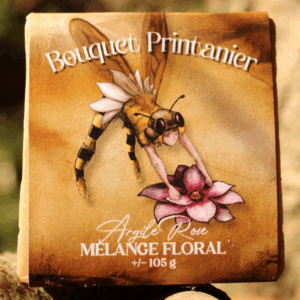 Bouquet Printanier - Mélange floral Argile Rose