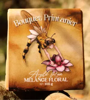 Bouquet Printanier - Mélange floral Argile Rose